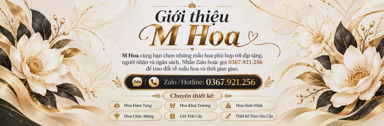 Ảnh bìa Shop hoa tươi Tam Điệp - Chọn hoa vừa ý, gửi trao tận tâm